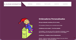 Desktop Screenshot of elduendeinfor.com